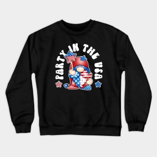 Party in the usa Crewneck Sweatshirt